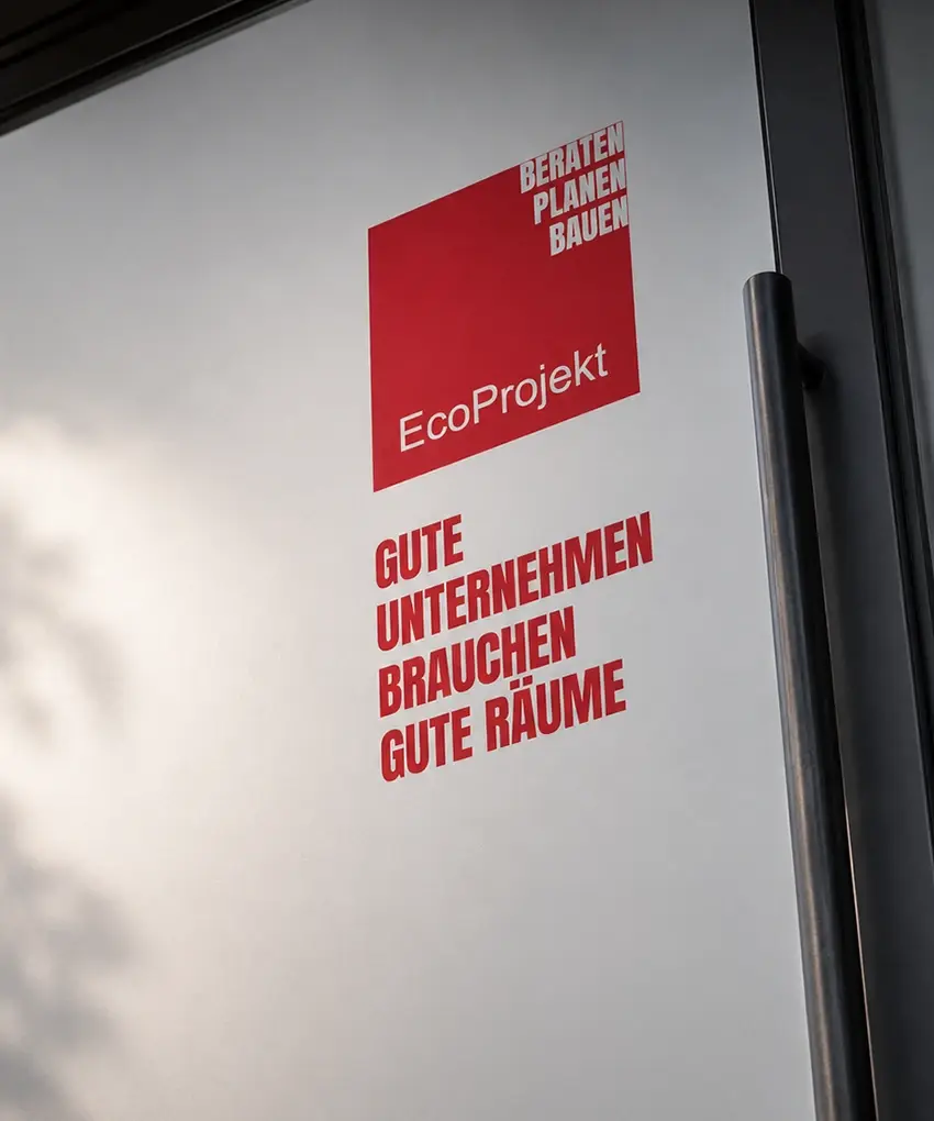 EcoProjekt Tür Folierung Close-Up