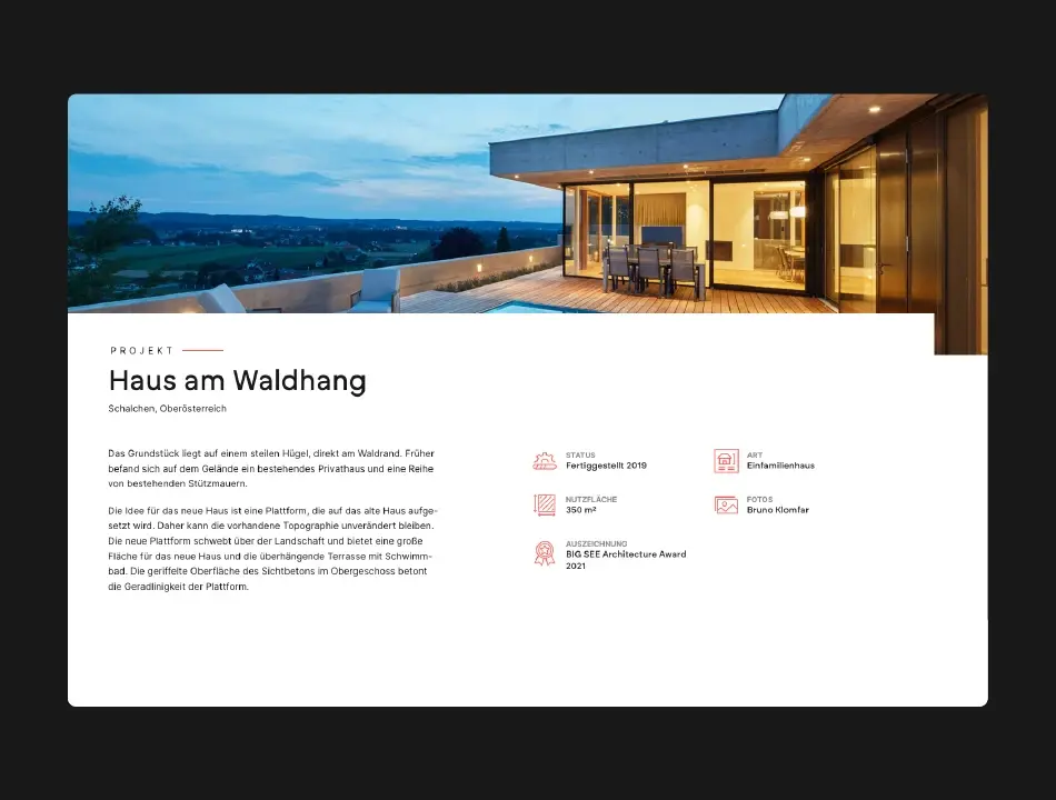 Silbermayr Welzl Webdesign Projekt