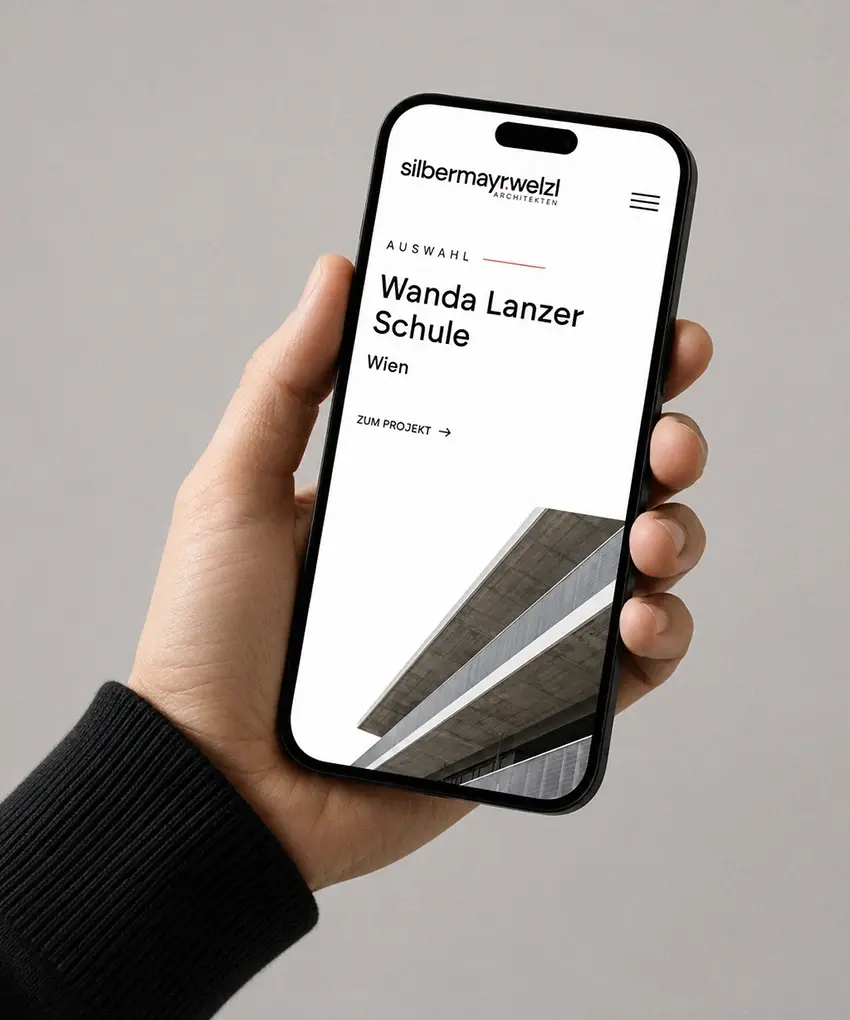 Silbermayr Welzl Webdesign Mobile