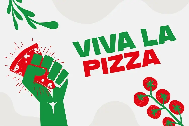 Tesla Pizza Banner