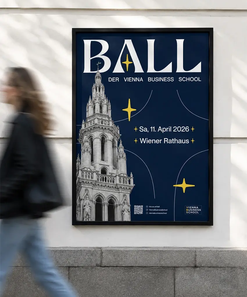 Vienna Business School Ball 2026 Plakat
