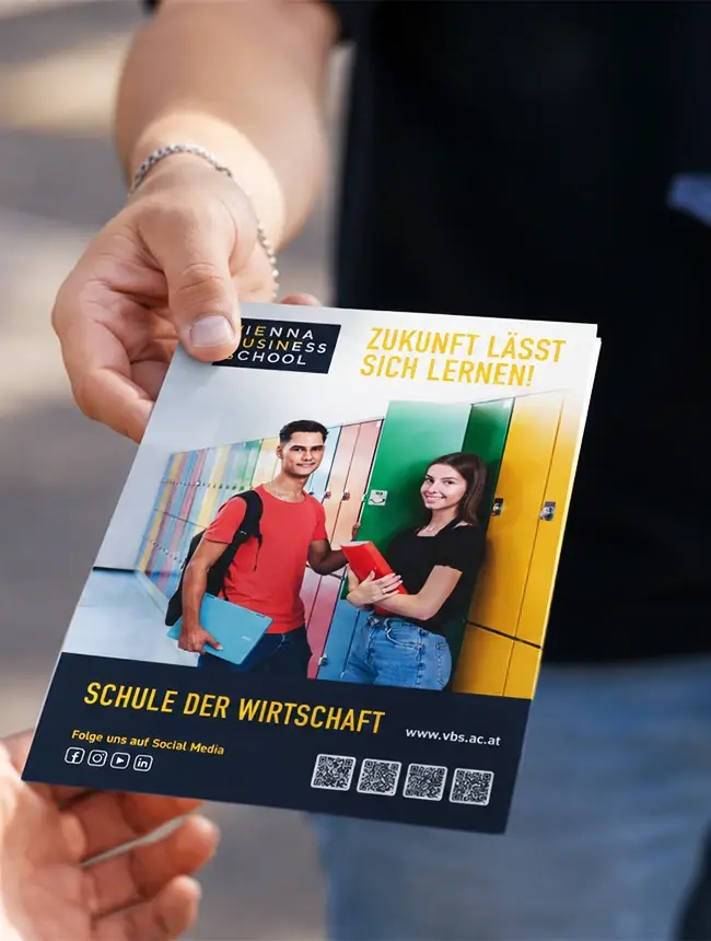 Vienna Business School Flyer