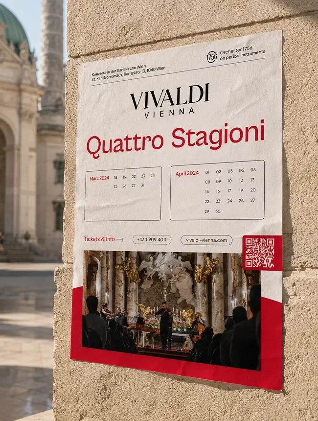 Vivaldi Vienna Poster