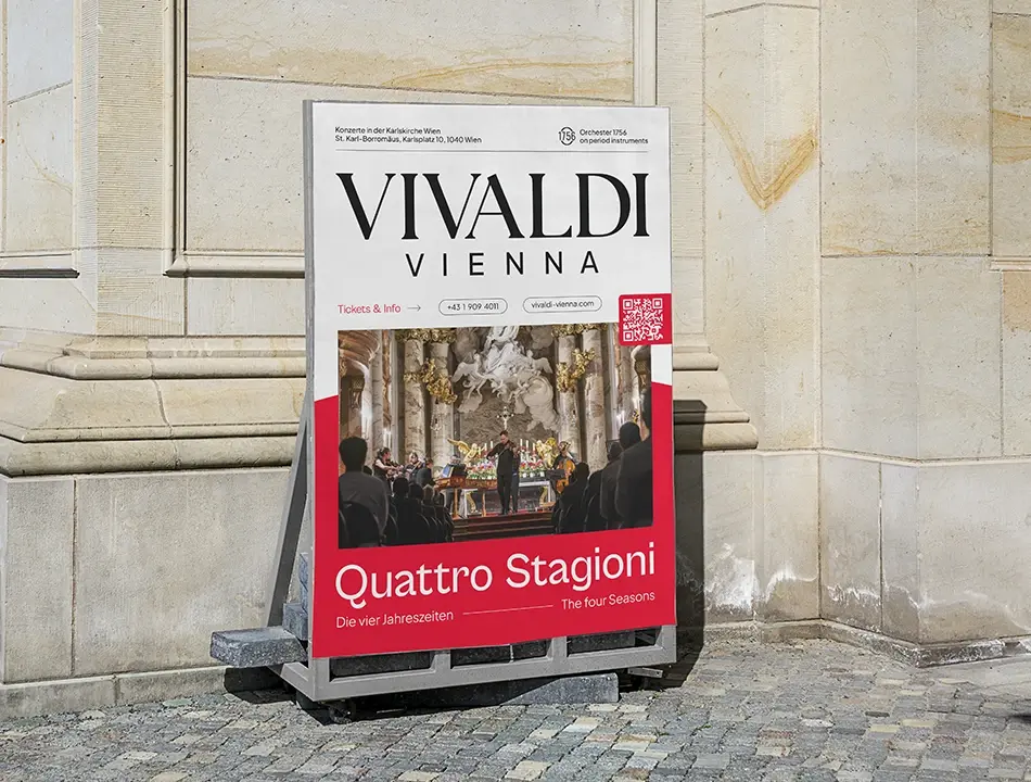 Vivaldi Vienna Poster A0