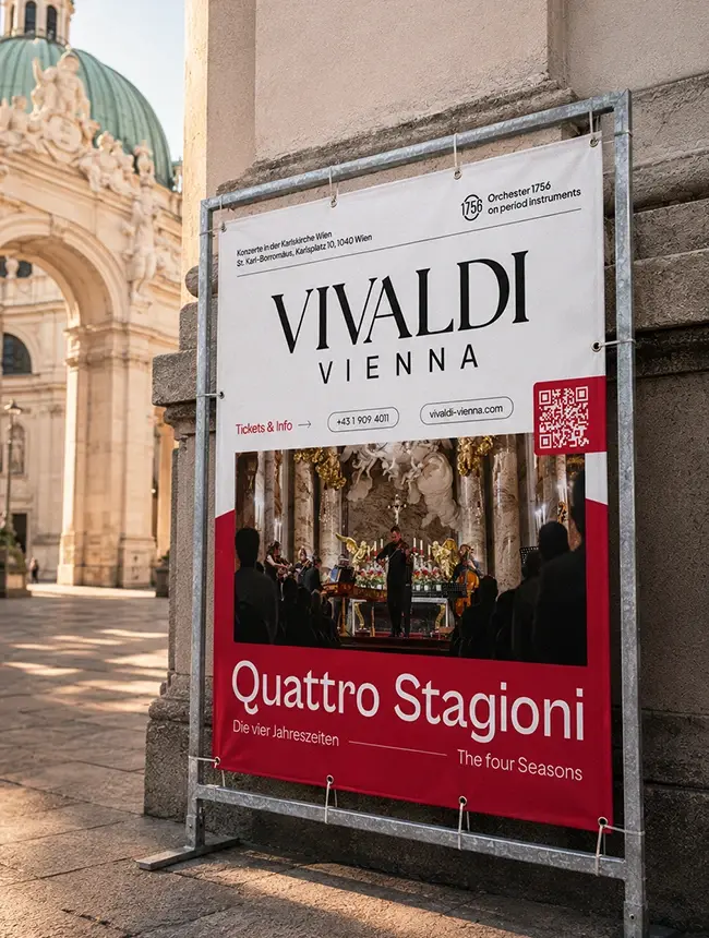 Vivaldi Vienna Mesh Banner