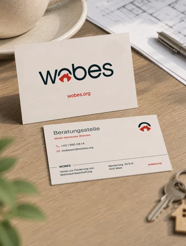 WOBES Visitenkarten Design