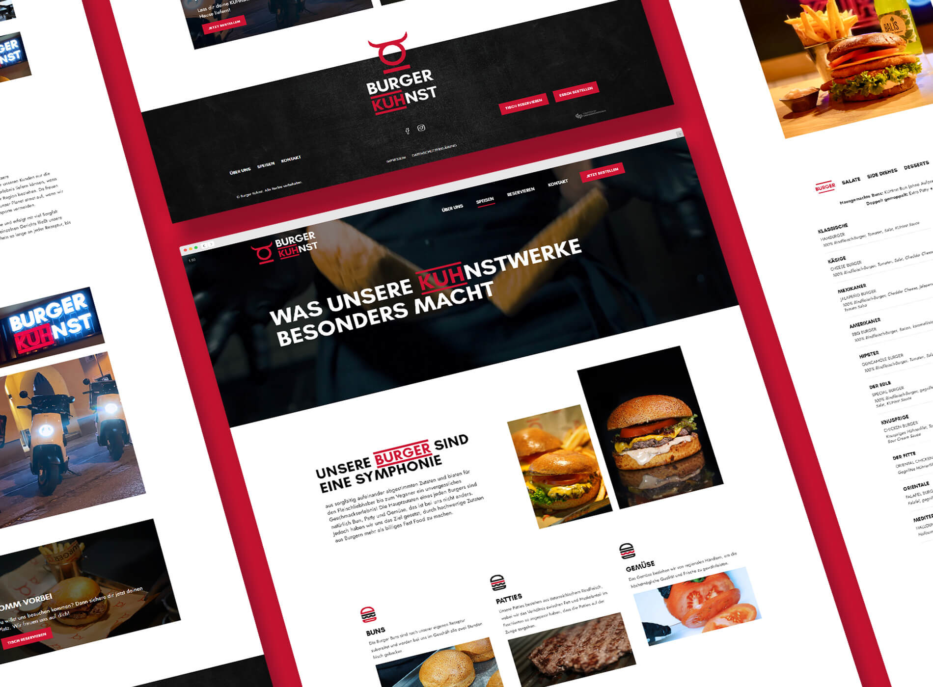 Burger Kuhnst Webdesign