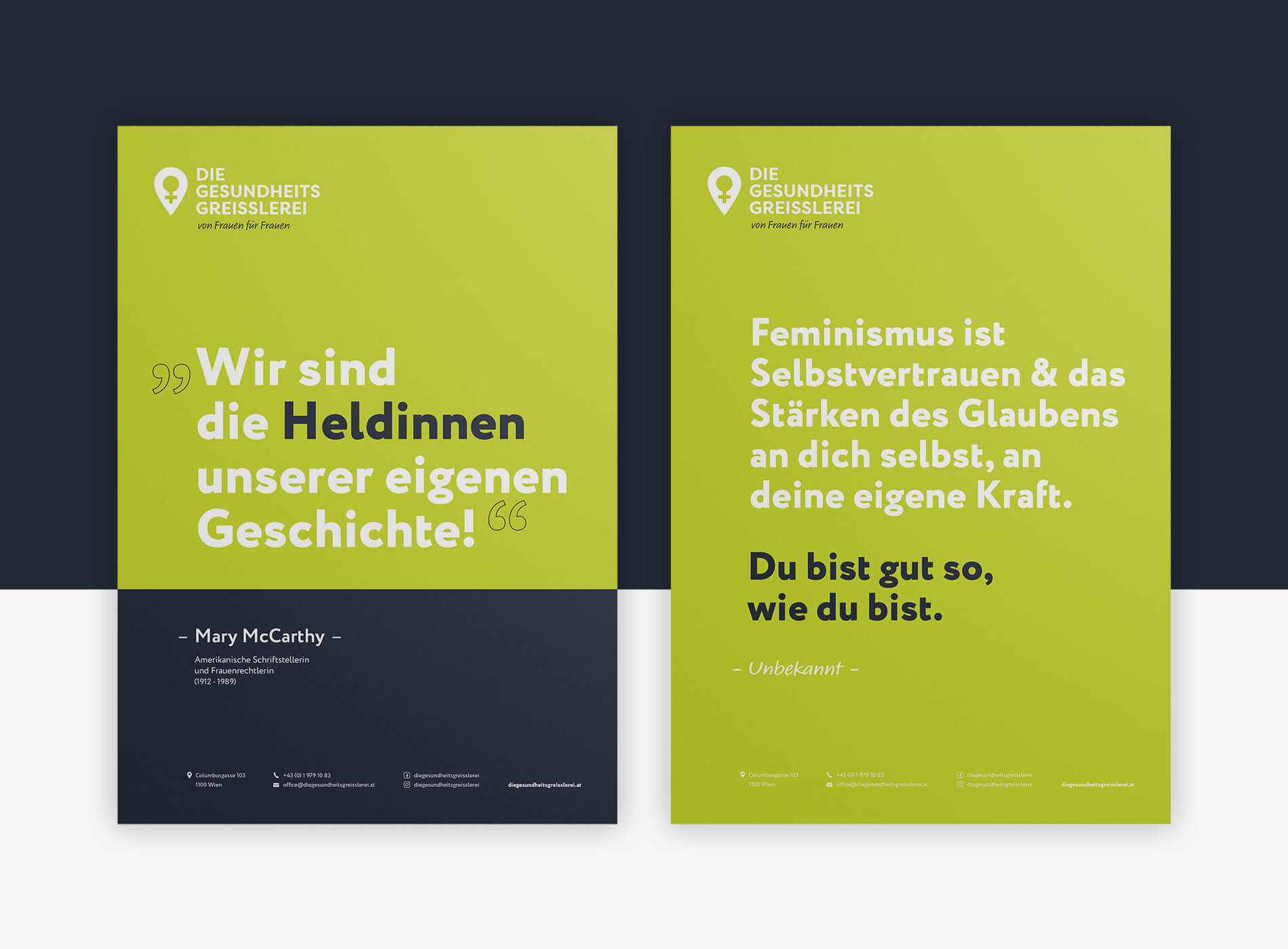 Die Gesundheitsgreisslerei Poster