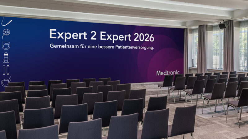 Medtronic Bühnenbild Medtronic Bühnenbild