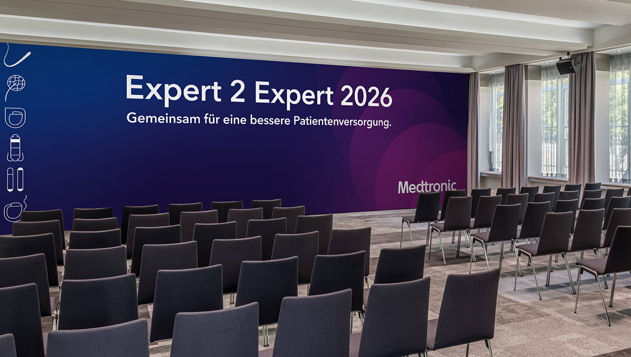 Medtronic Bühnenbild