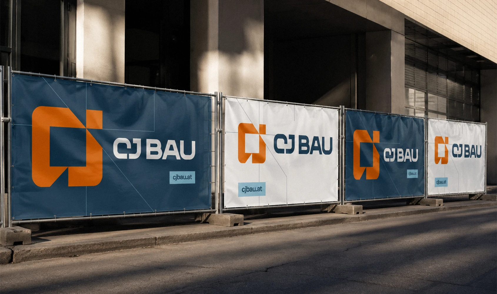 CJ BAU Bauzaun