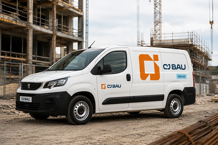 CJ BAU Auto Baustelle