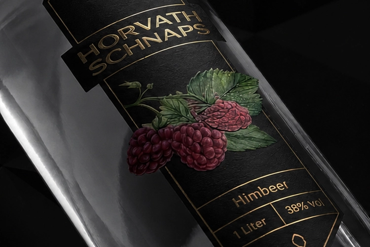 Horvath's Schnaps Etikett