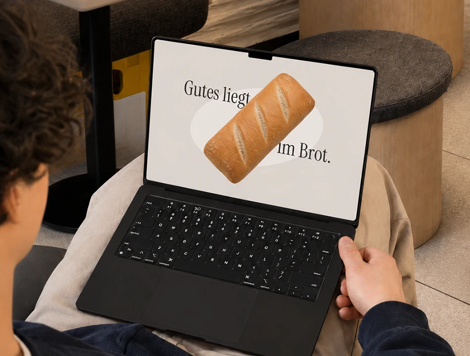 imBrot Webdesign Laptop
