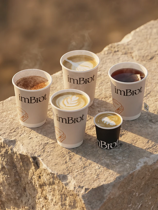 imBrot Kaffeebecher Visual