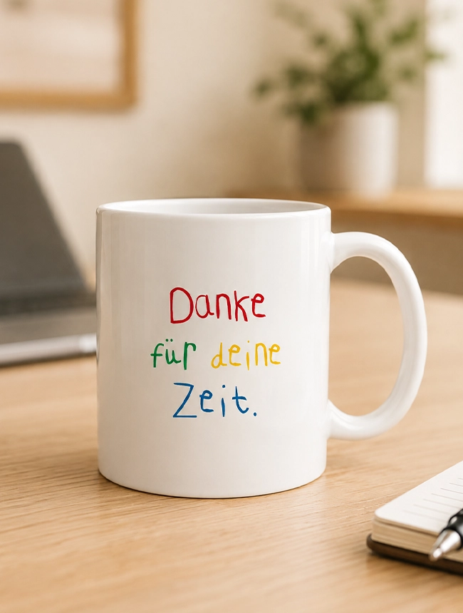 Kinderhospiz Netz Kaffeetasse