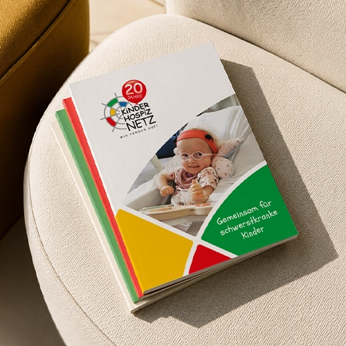 Kinderhospiz Netz Broschüre Cover