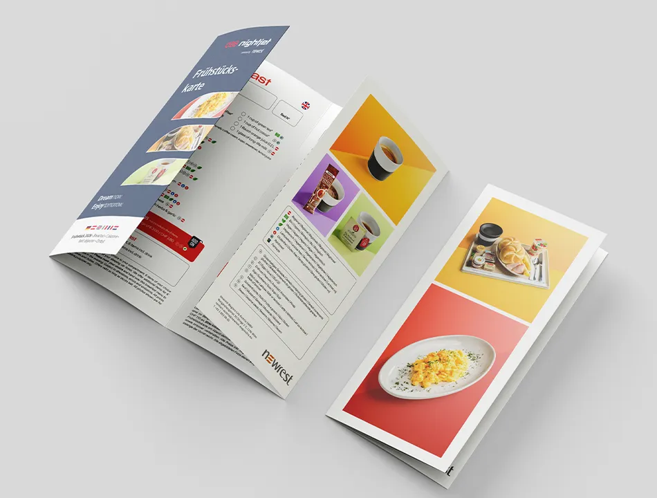 Newrest Frühstück Flyer Newrest Frühstück Flyer