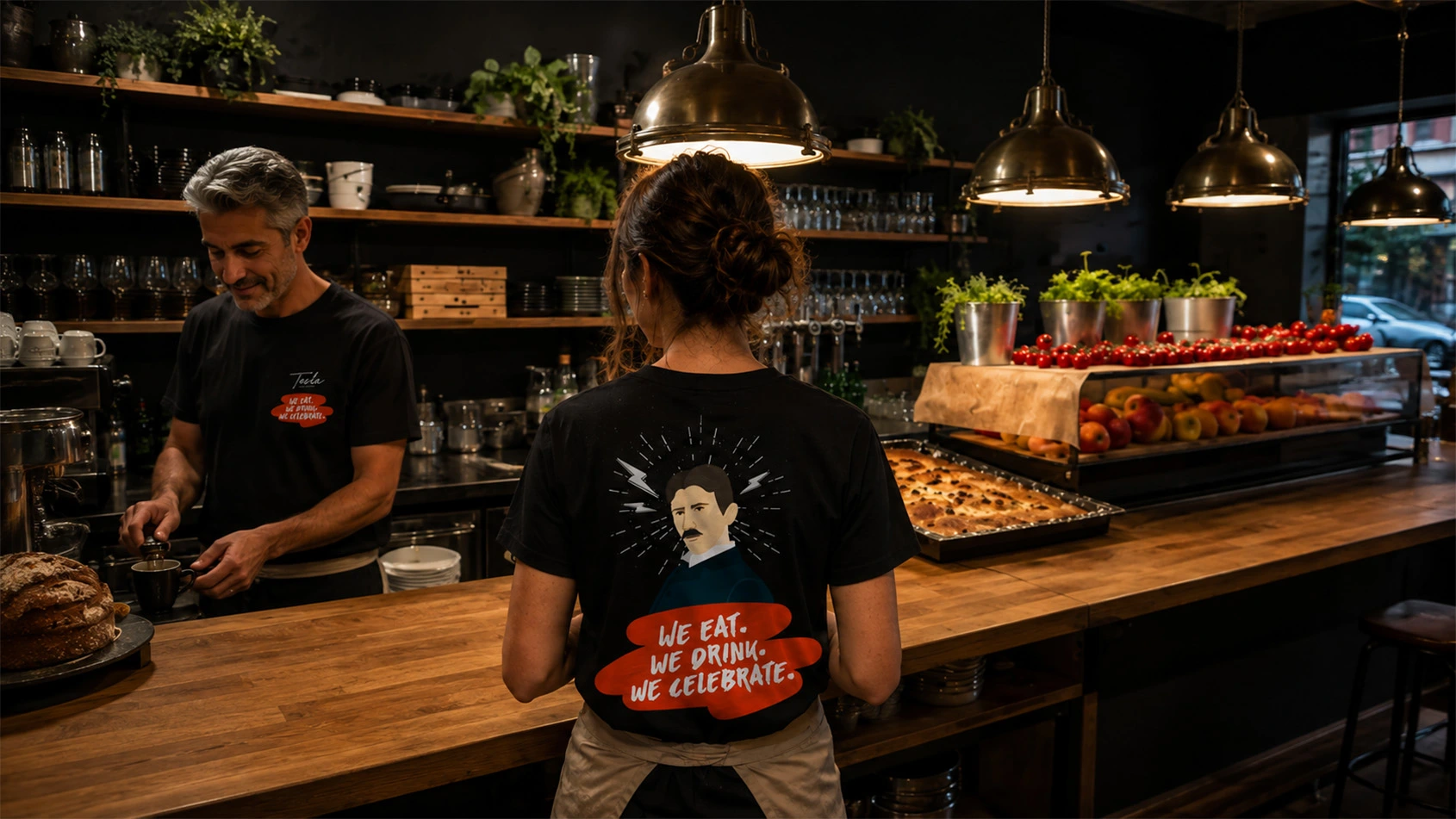 Tesla Coffee Header Tesla Coffee Header
