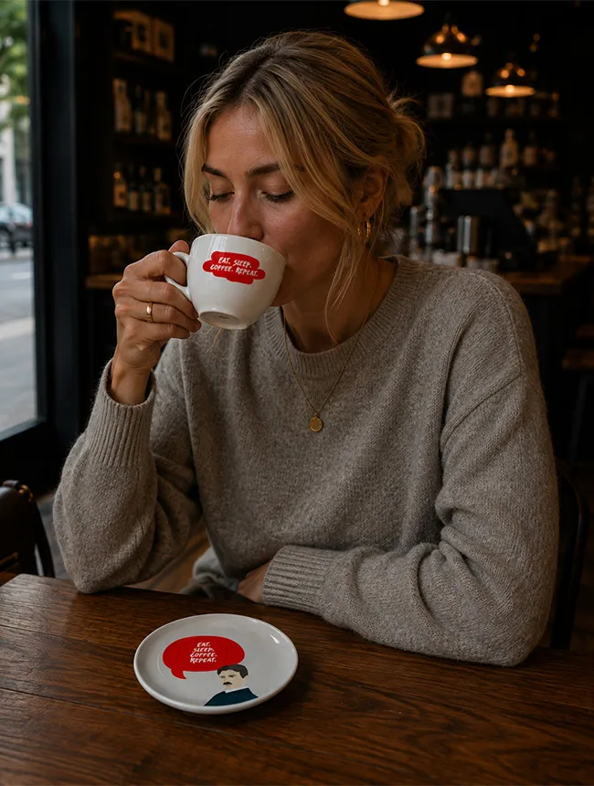 Tesla Coffee Tasse
