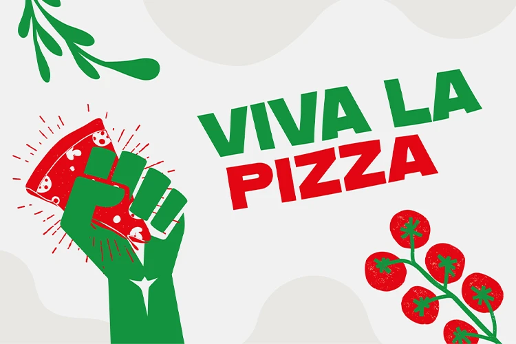 Tesla Pizza Banner