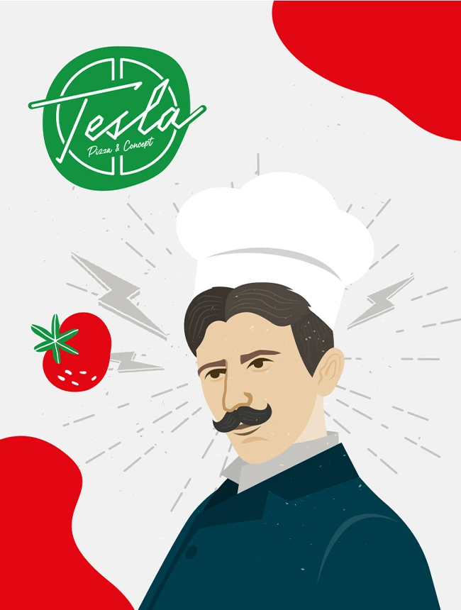 Tesla Pizza Cover