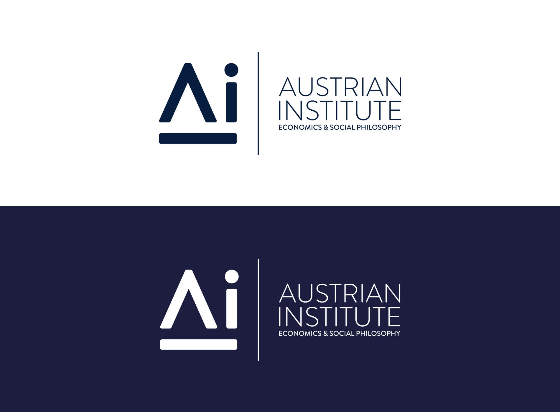 Austrian Institute Logo Grafikdesign
