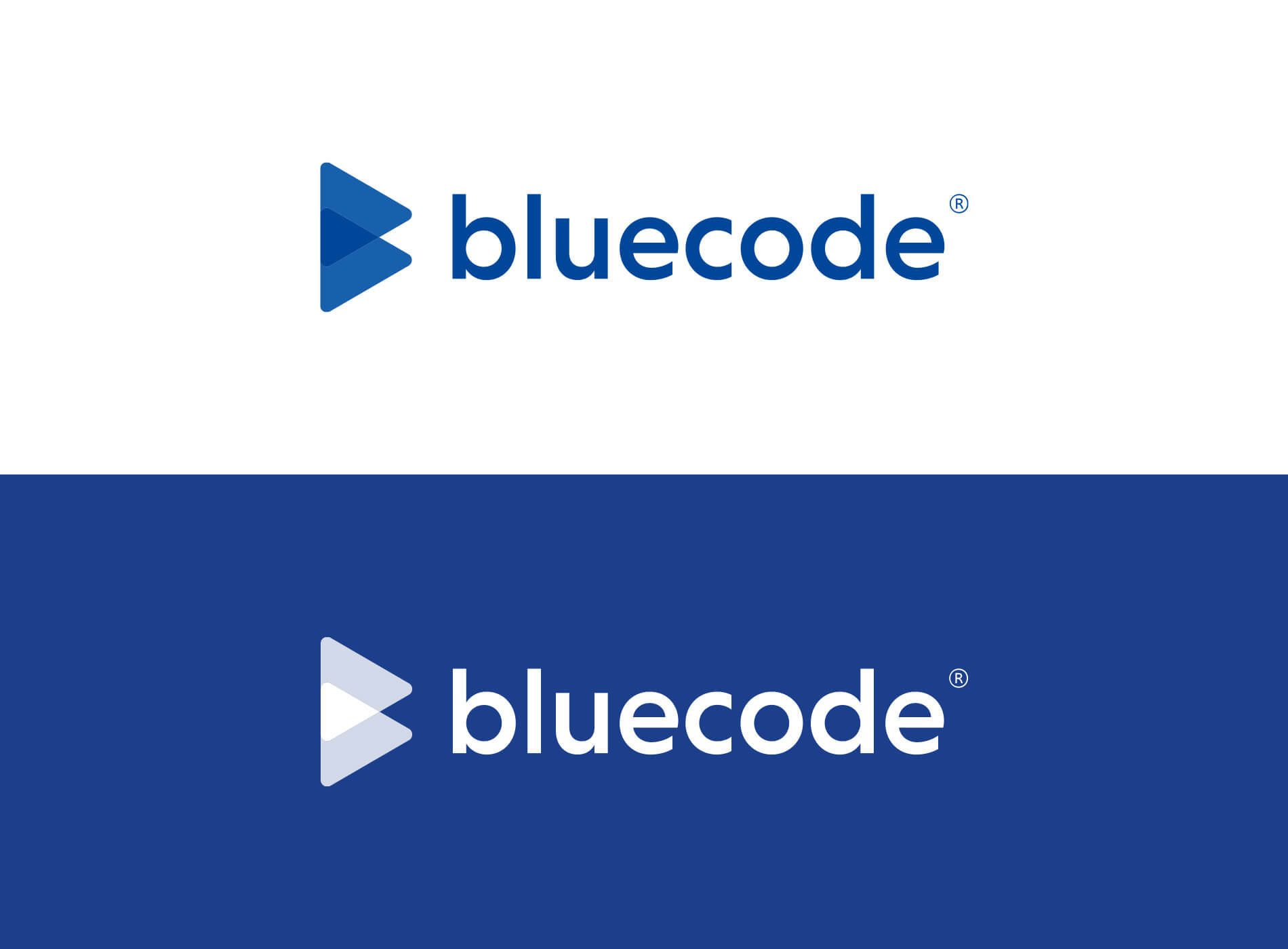 Bluecode Logo Grafikdesign
