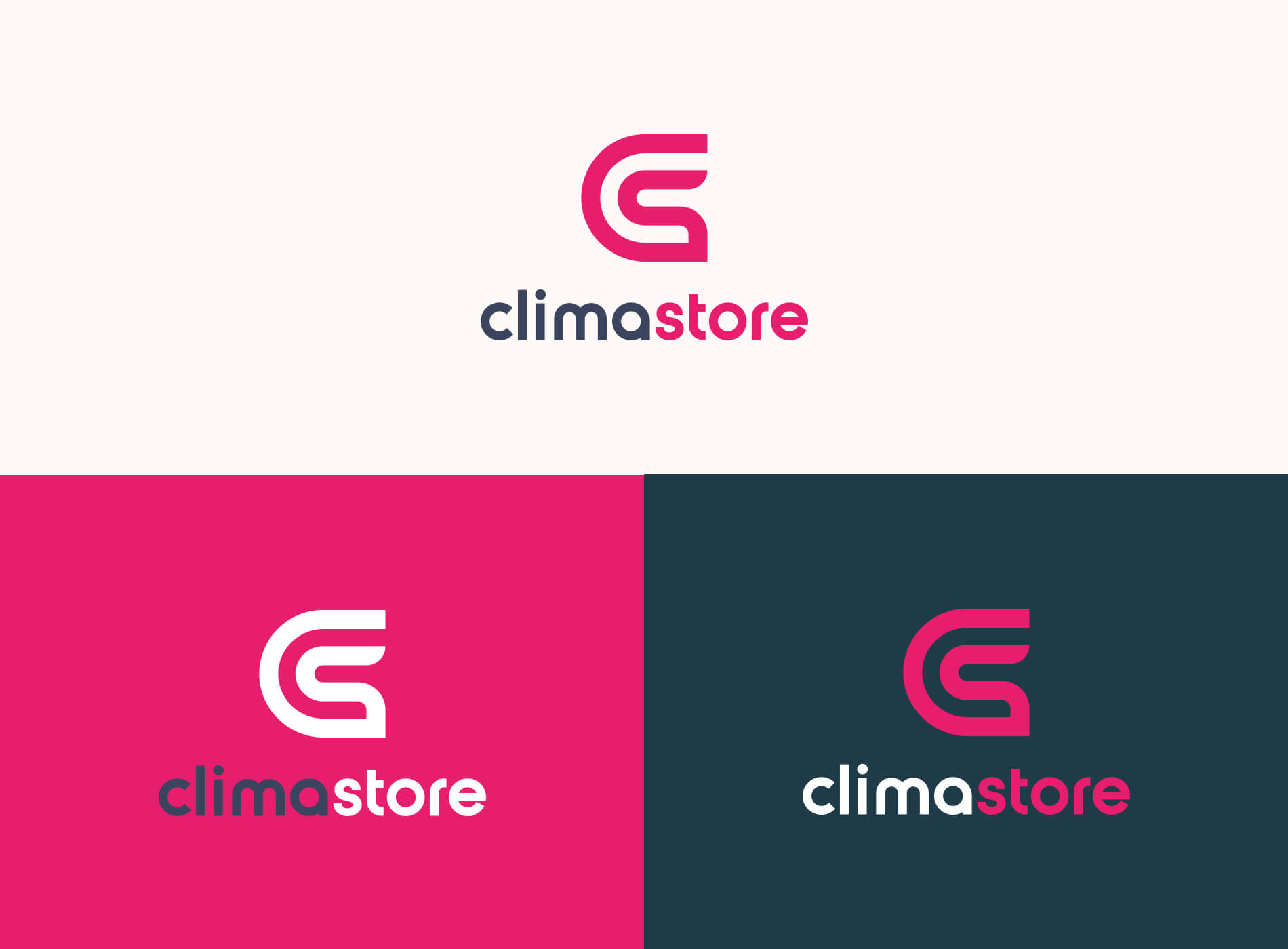Climastore Logo Grafikdesign