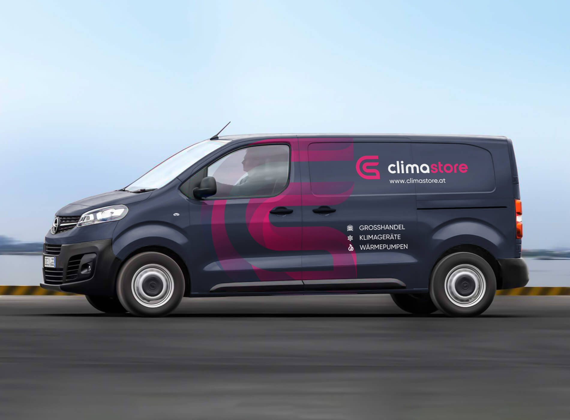 Climastore Autobranding Grafikdesign