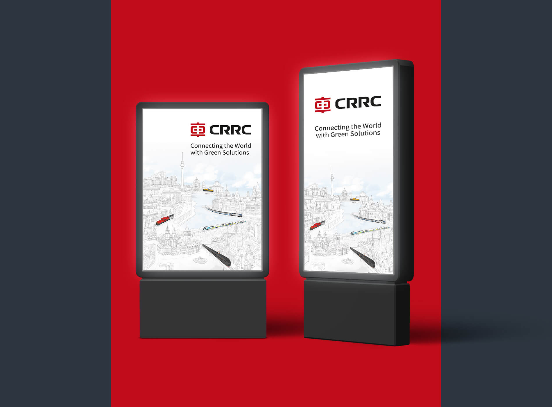 CRRC Lightbox Grafikdesign
