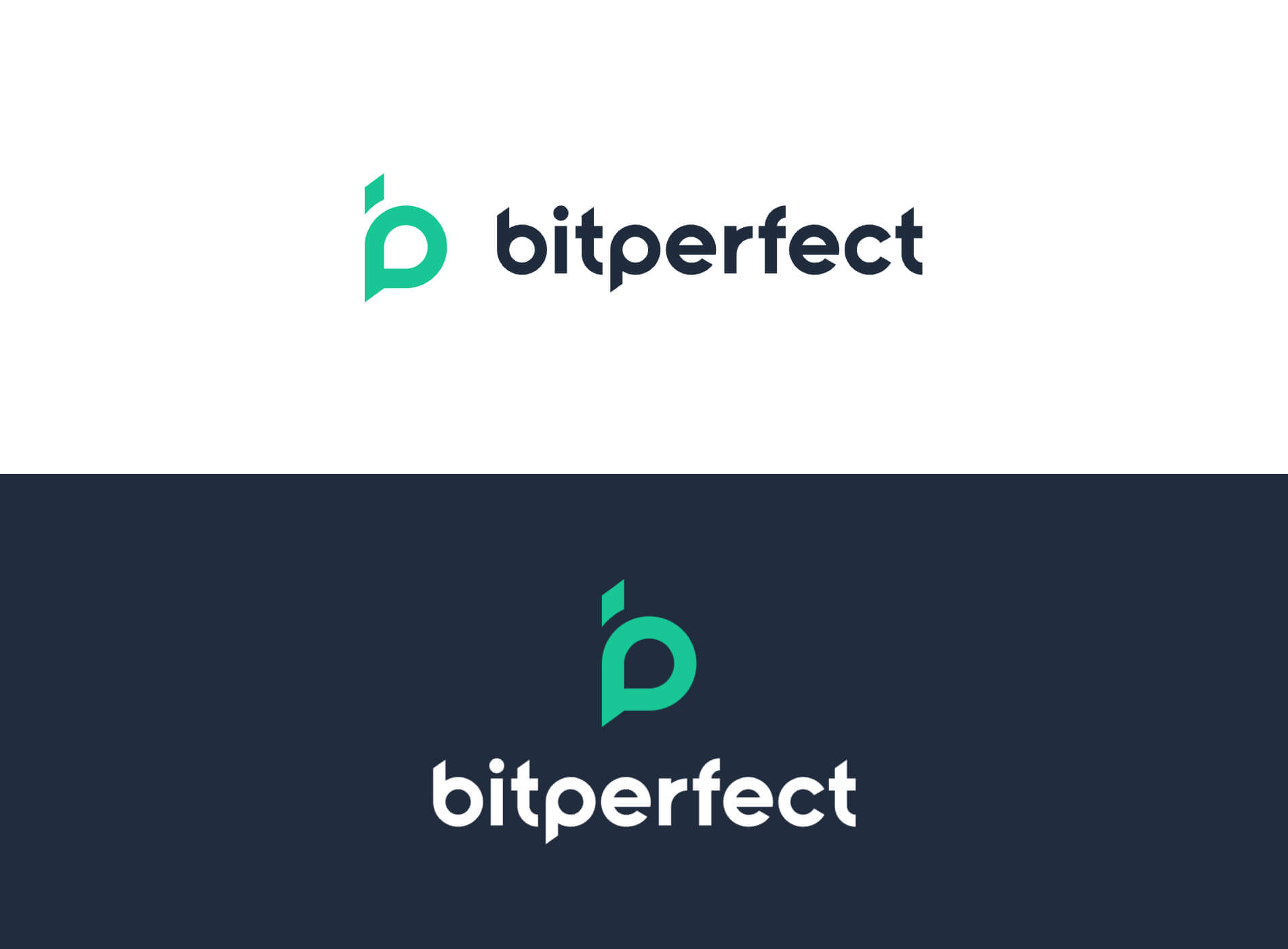 Bitperfect Logo Grafikdesign