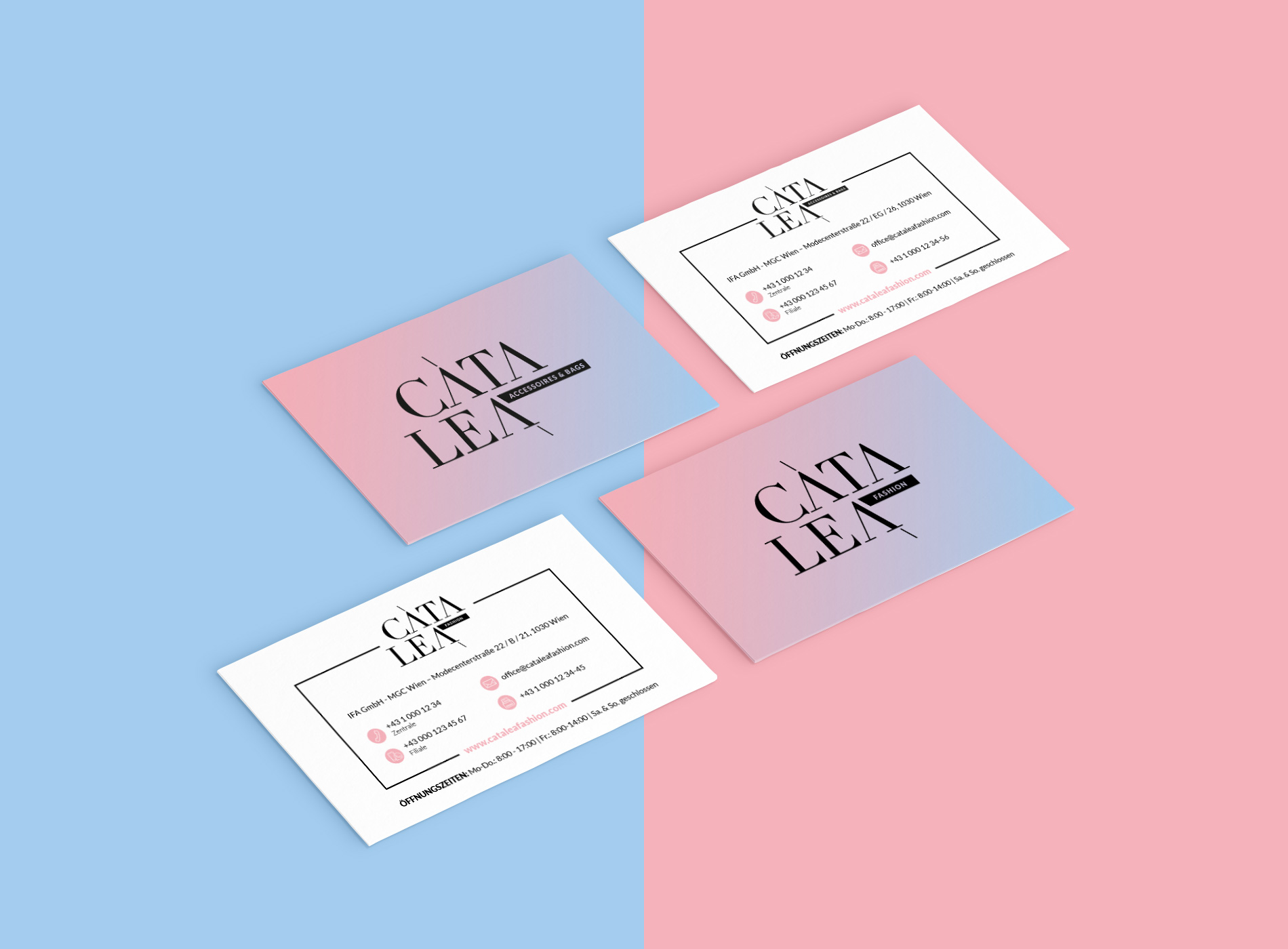 Catalea Visitenkarte Grafikdesign