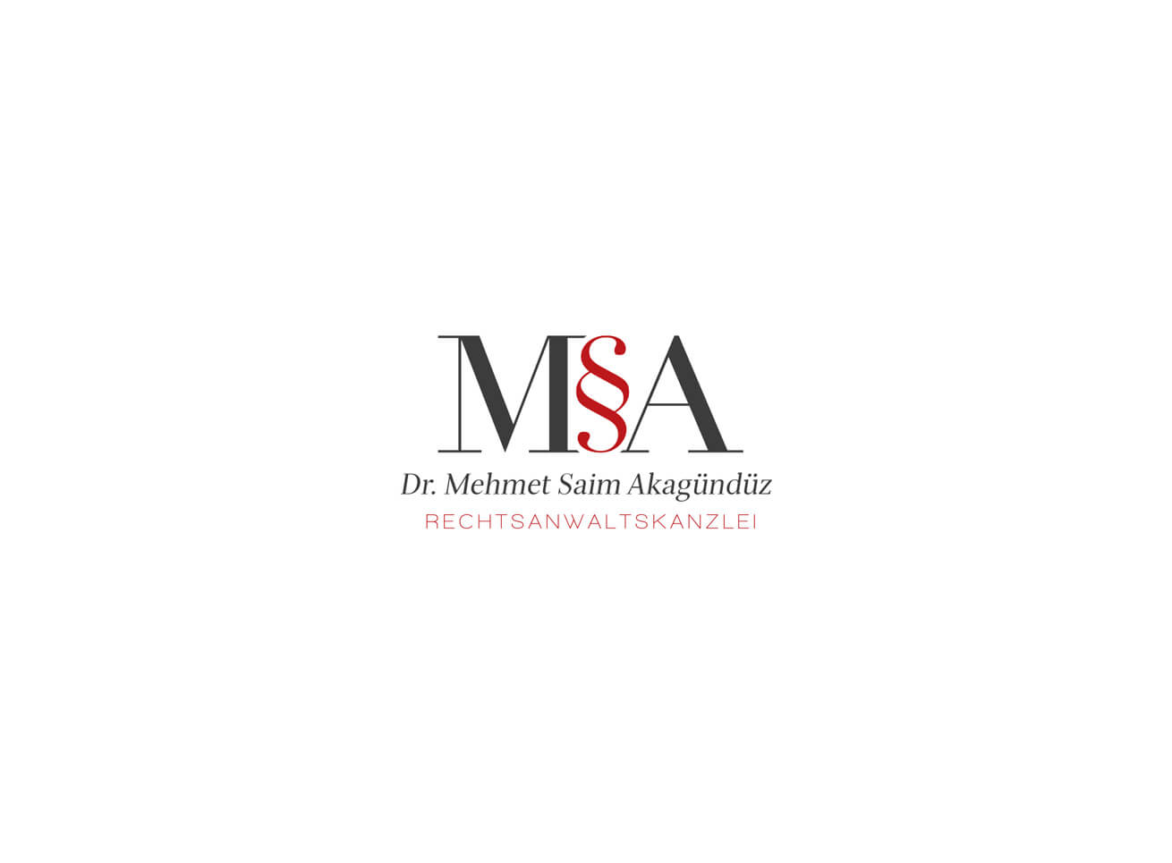 MSA Rechtsanwaltskanzlei Logo Grafikdesign