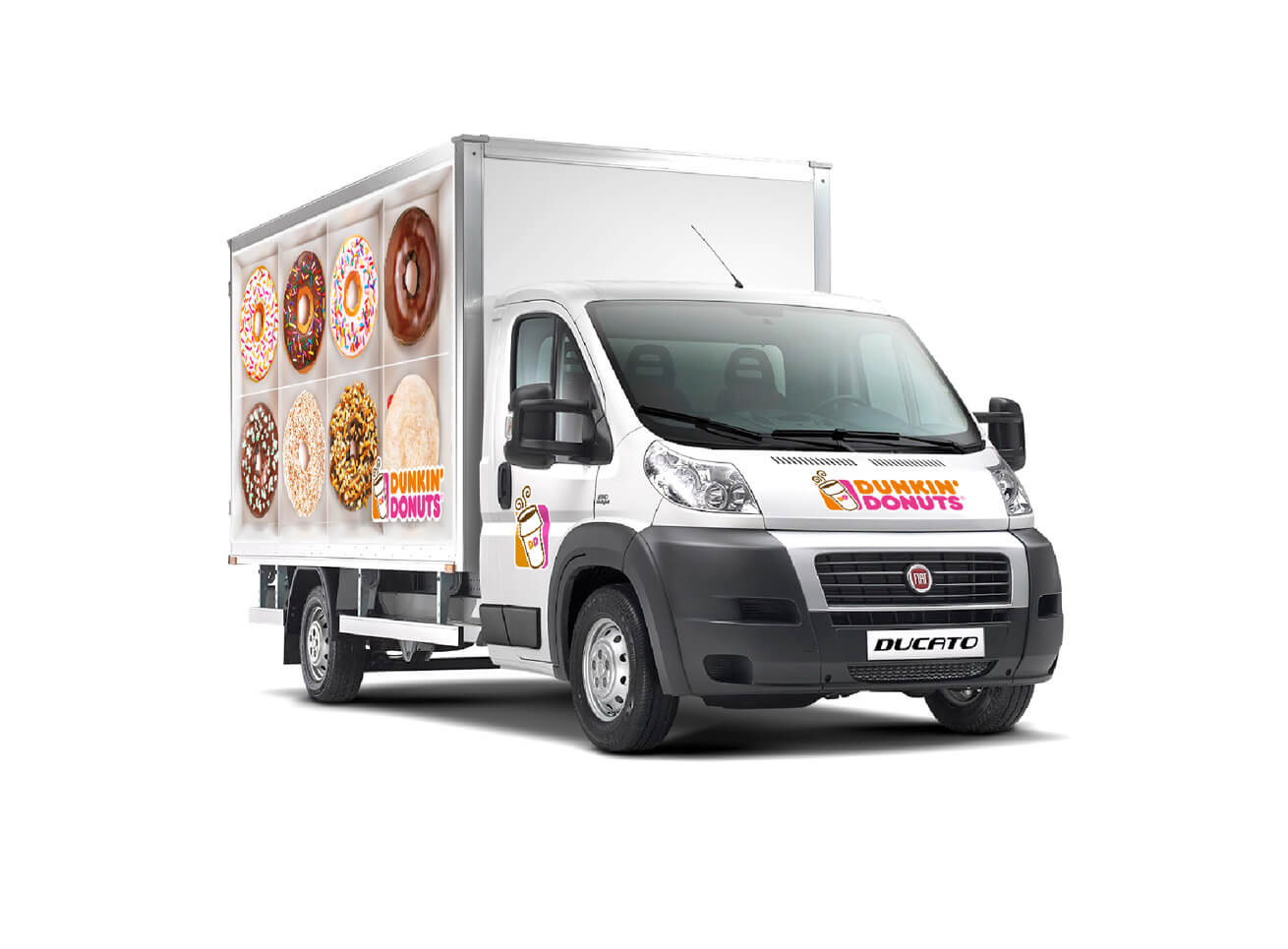 Dunkin' Donuts Autobranding Grafikdesign