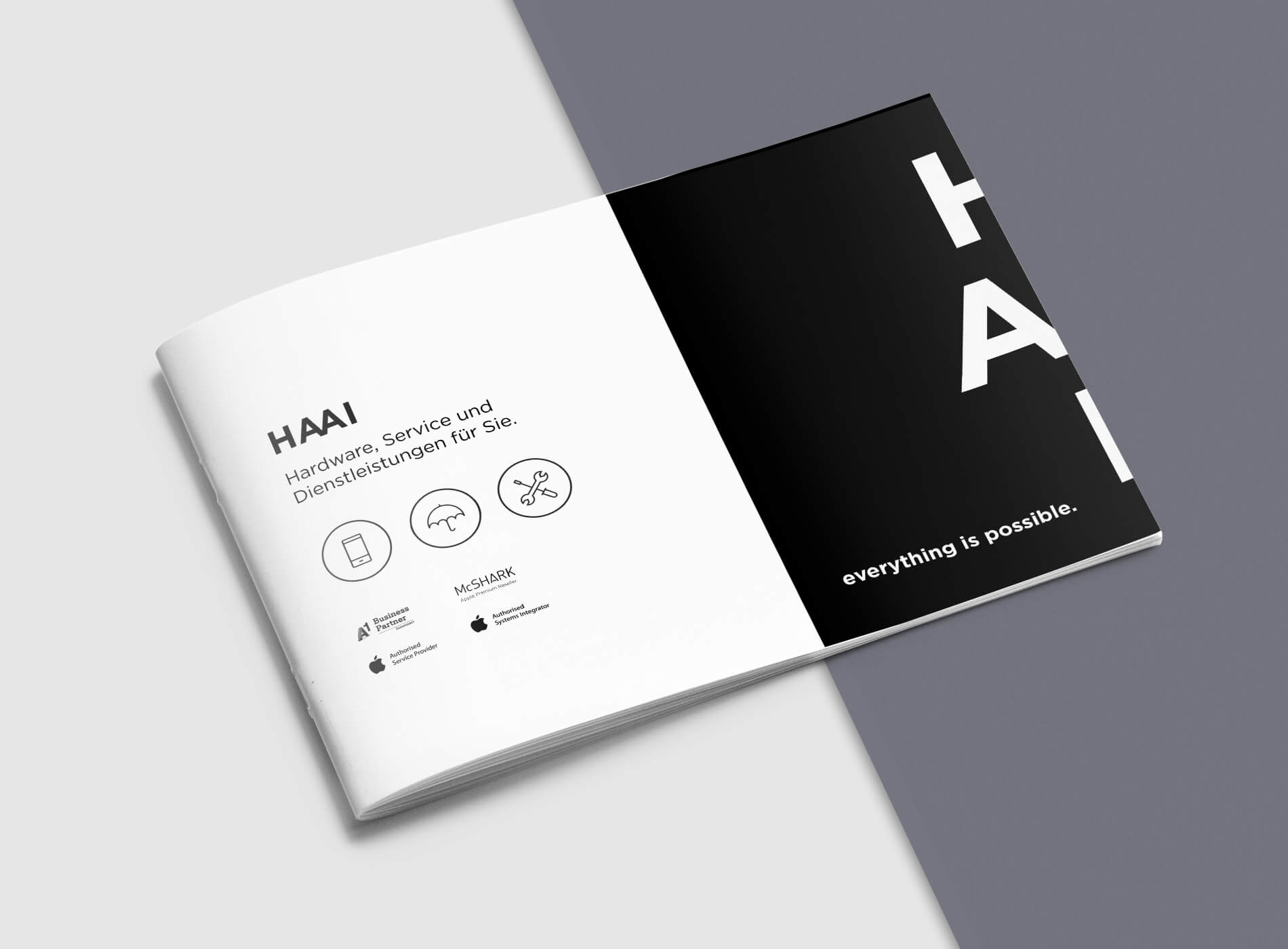 HAAI Magazin Grafikdesign