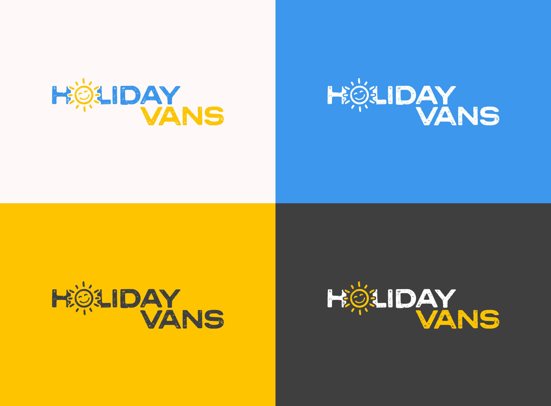 Holidayvans Logo Grafikdesign