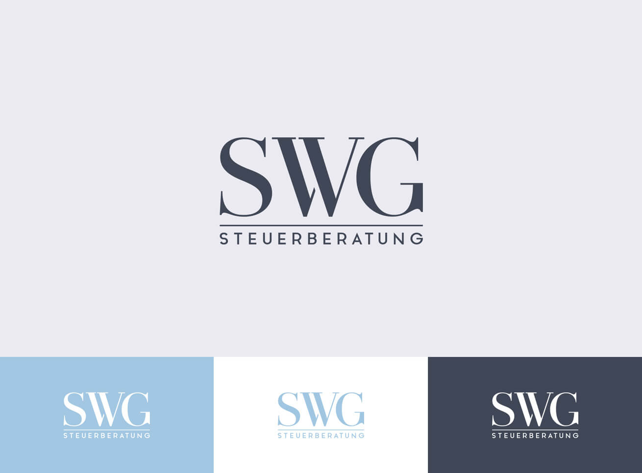 SWG Steuerberatung Logo Grafikdesign