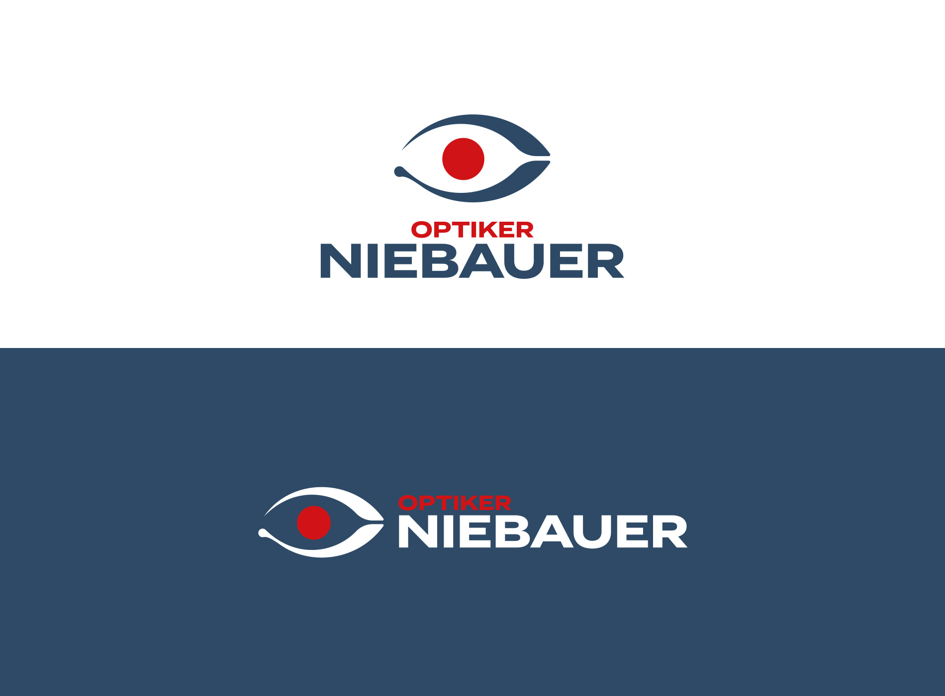 Optiker Niebauer Logo Grafikdesign