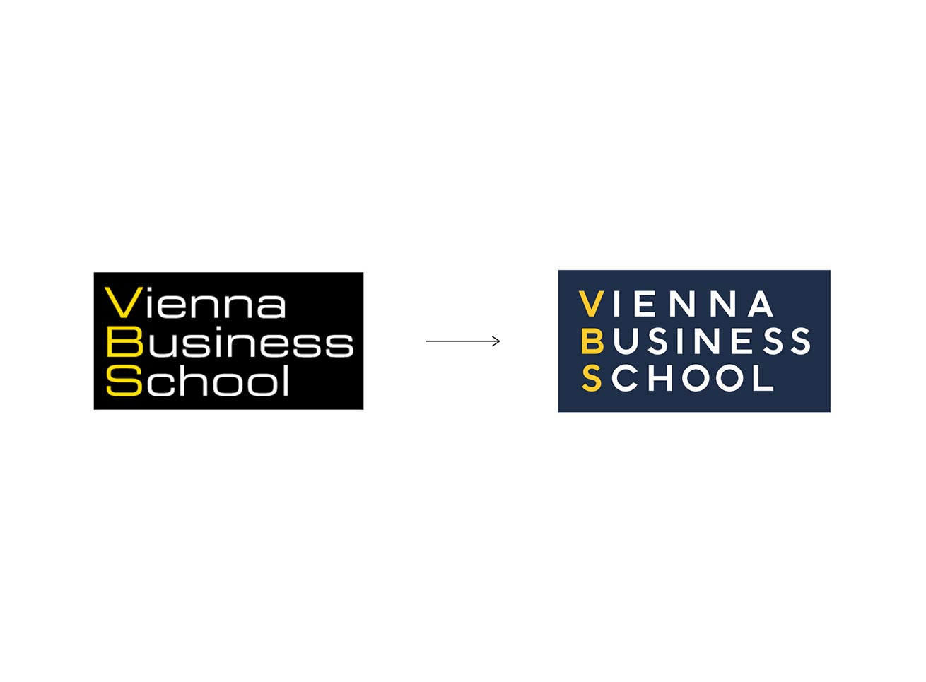 Vienna Business School Logo Grafikdesign