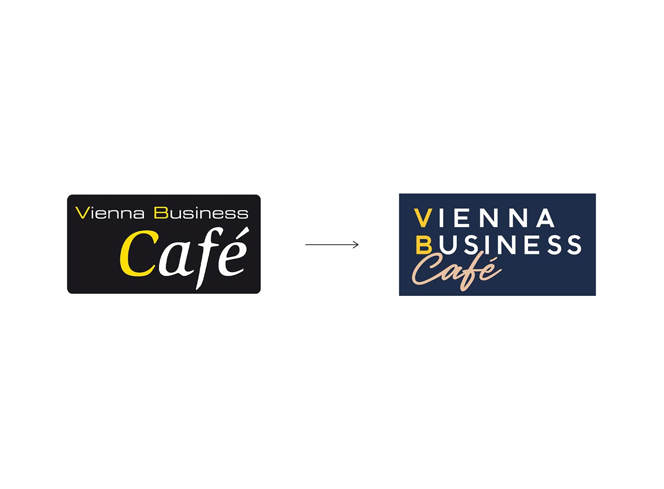 Vienna Business School Cafe Logo Grafikdesign